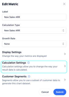 Calculation Settings 5