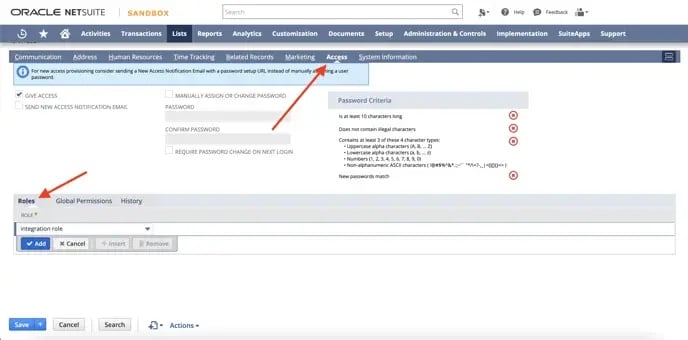 Connect Netsuite to SaaSGrid 3