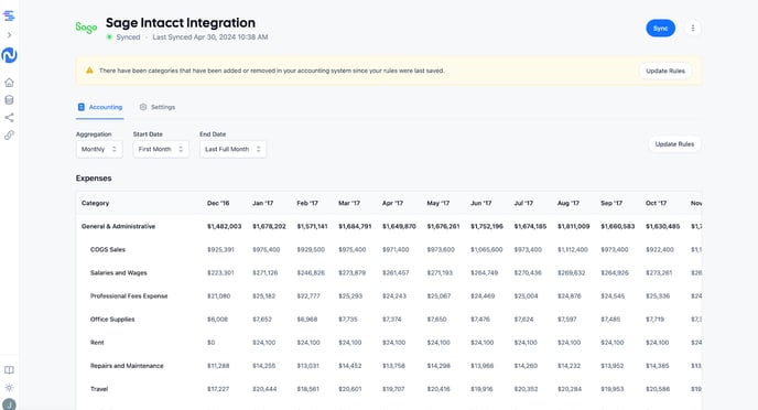 Connect Sage Intacct to SaaSGrid 10