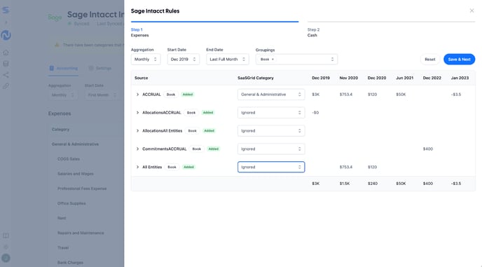 Connect Sage Intacct to SaaSGrid 11