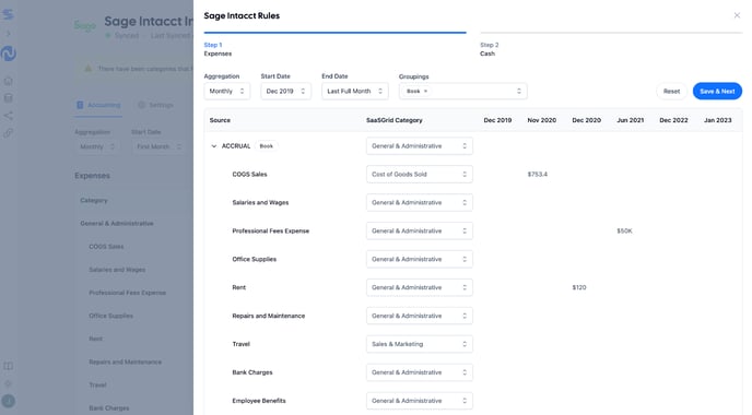 Connect Sage Intacct to SaaSGrid 12