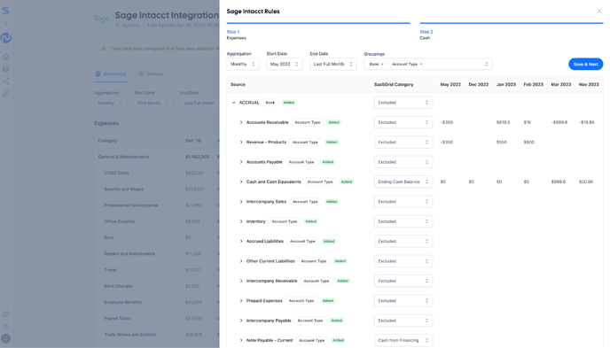 Connect Sage Intacct to SaaSGrid 13