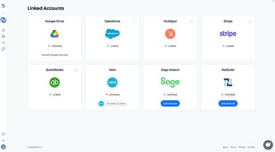 Connect Sage Intacct to SaaSGrid 7