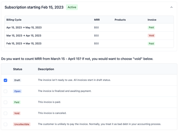 Invoice Statuses in Stripe 2